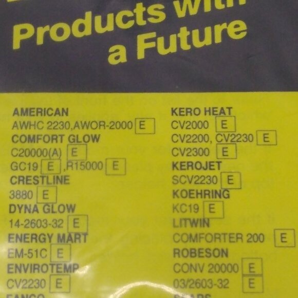 21st Century Kerosene Heater Wick Number 129 Fiberglass Made In USA NIB - Picture 2 of 9